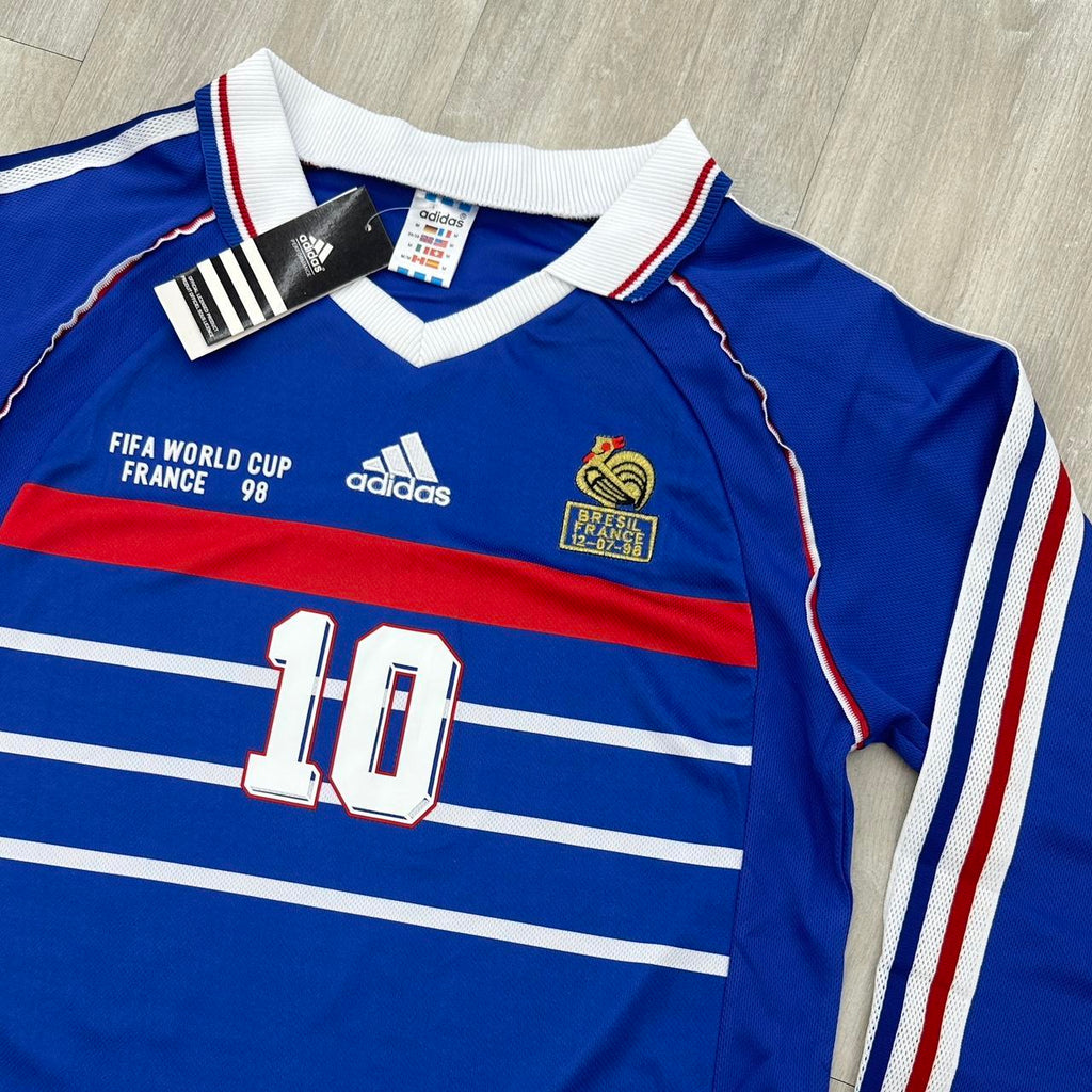 1998 FIFA World Cup France Home Jersey- Zidane