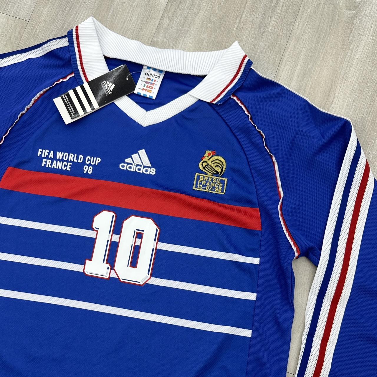 1998 FIFA World Cup France Home Jersey- Zidane