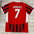 24/25 AC Milan Home Jersey - Gimenez