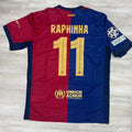 24/25 Barcelona Home Jersey - Raphinha