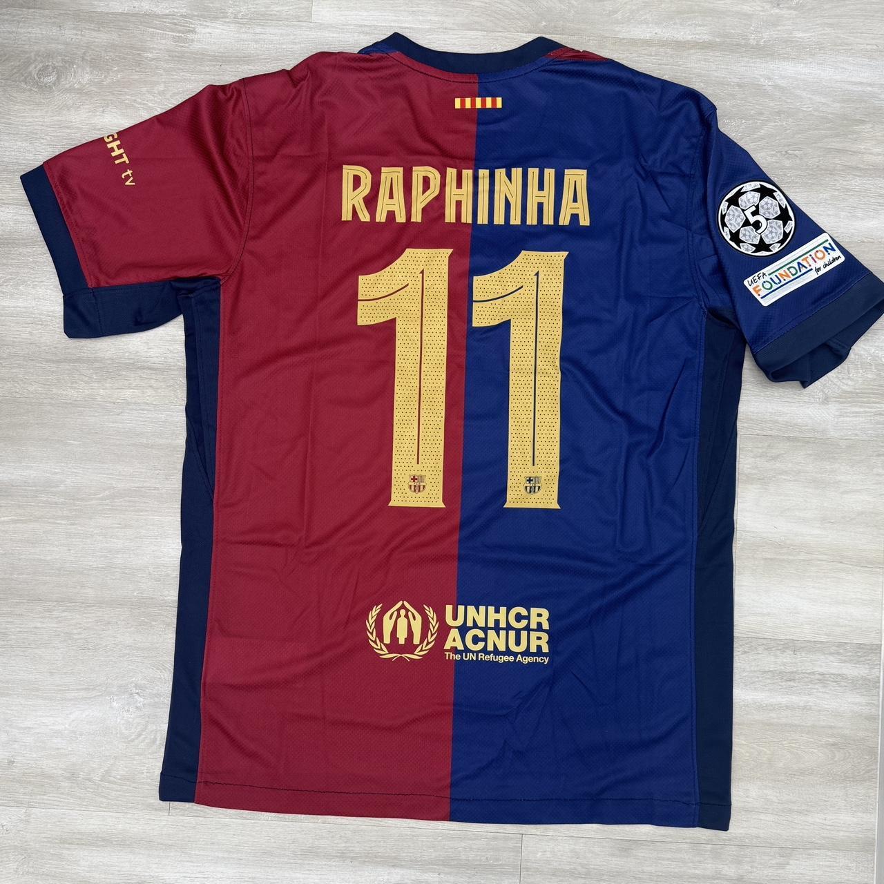 24/25 Barcelona Home Jersey - Raphinha