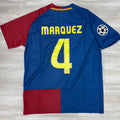 08/09 Barcelona Champions League Home Jersey - Marquez