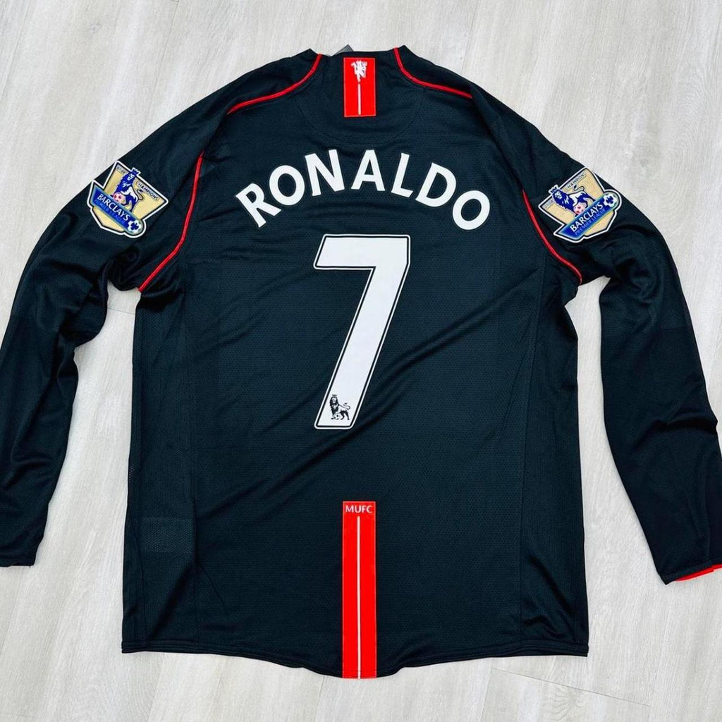07/08 Manchester United Long Sleeve Third Jersey - Ronaldo