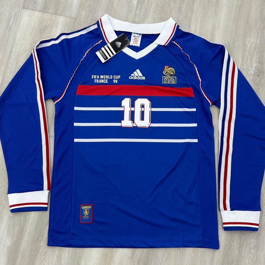 1998 FIFA World Cup France Home Jersey- Zidane
