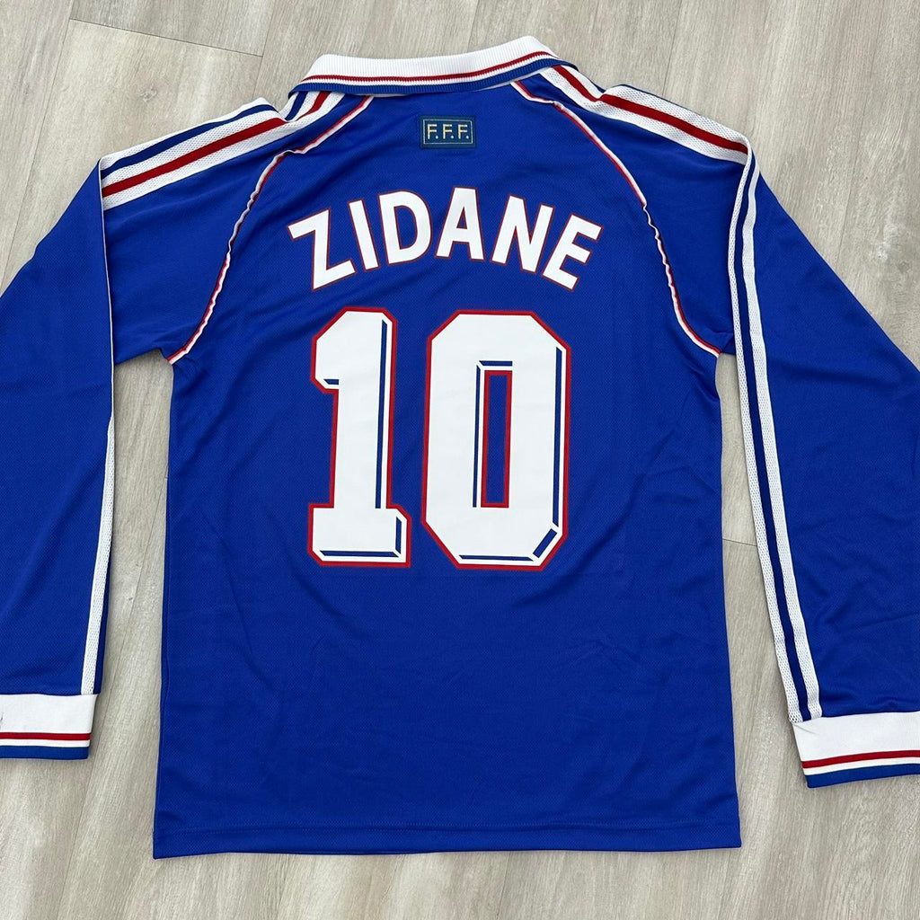 1998 FIFA World Cup France Home Jersey- Zidane