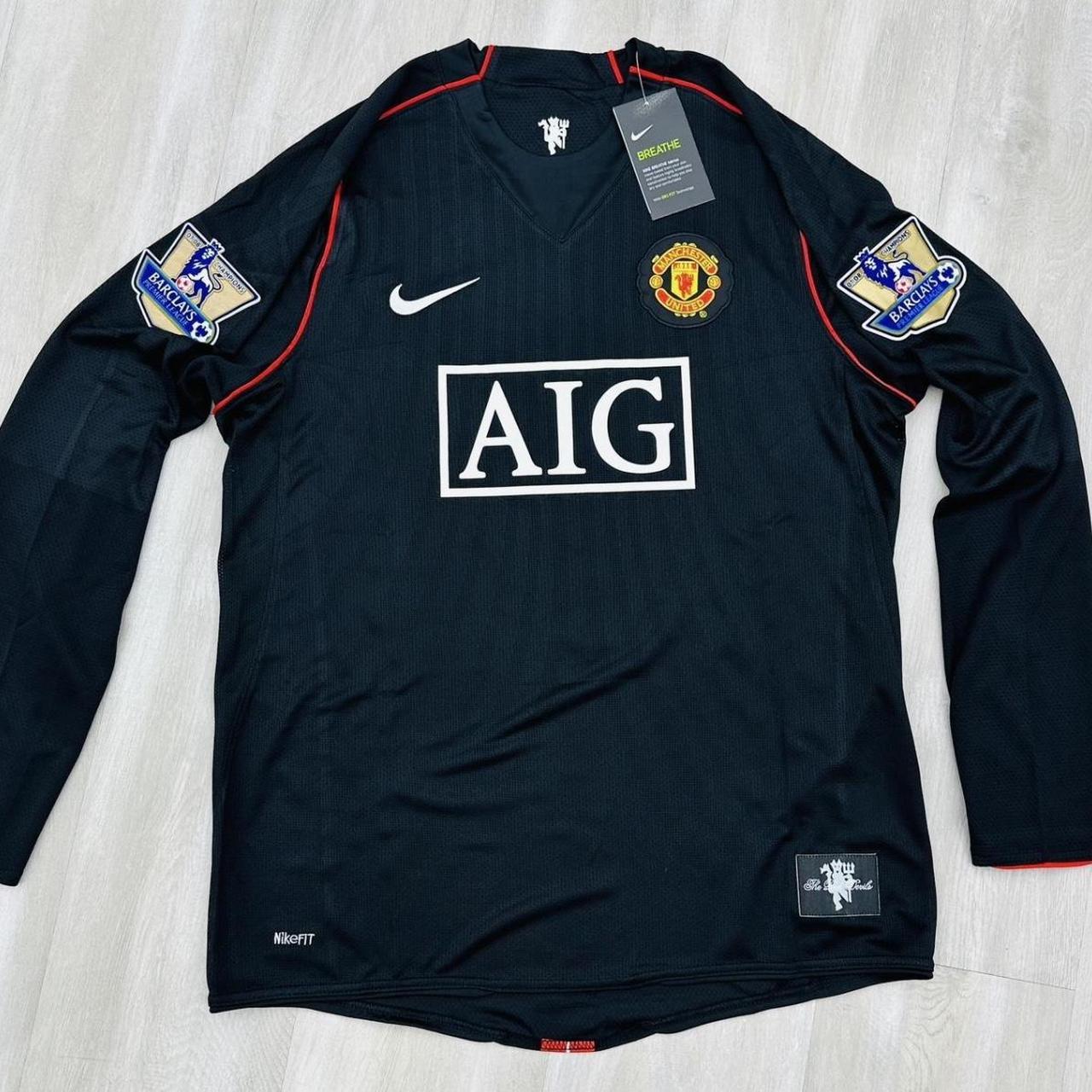 07/08 Manchester United Long Sleeve Third Jersey - Ronaldo