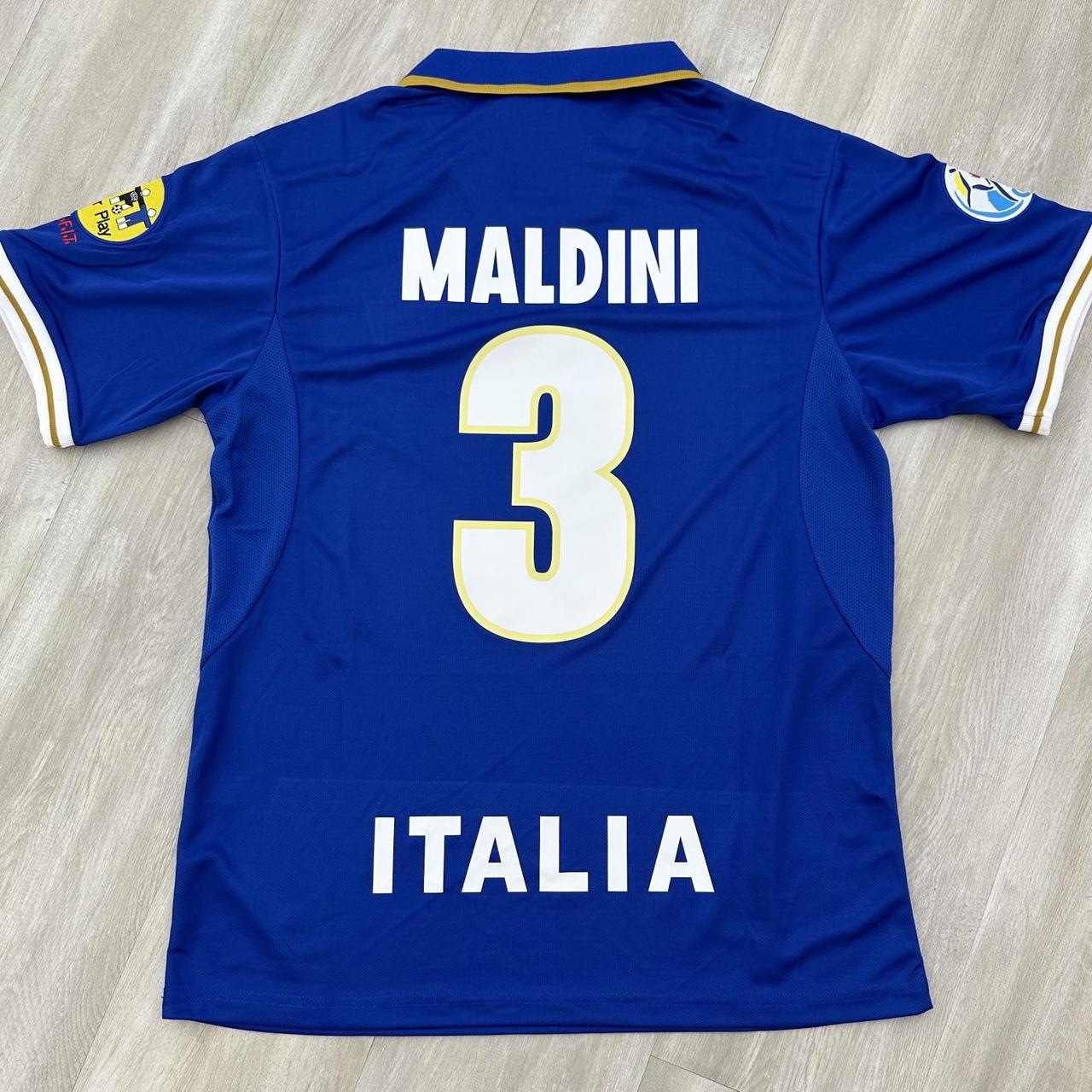 1996 Italy Home Jersey - Maldini