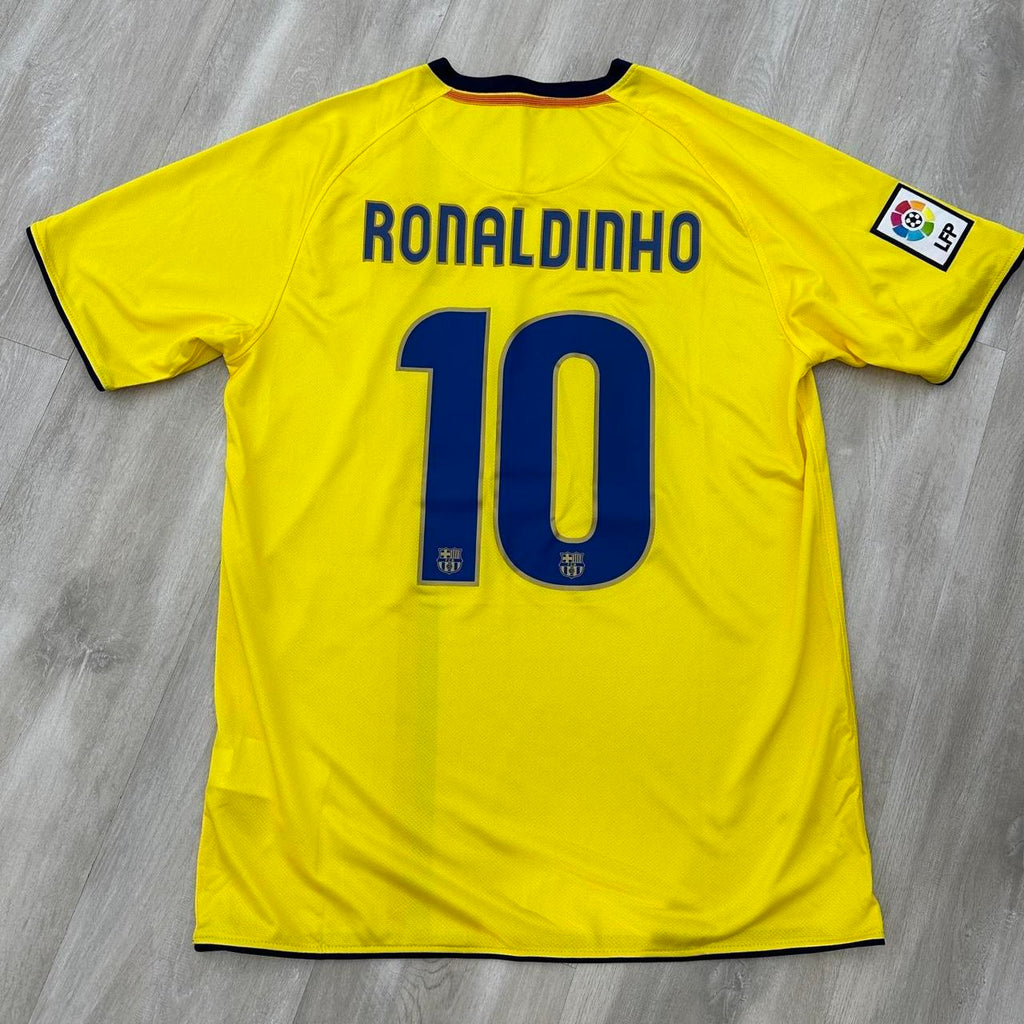 08/09 Barcelona Away Jersey - Ronaldinho