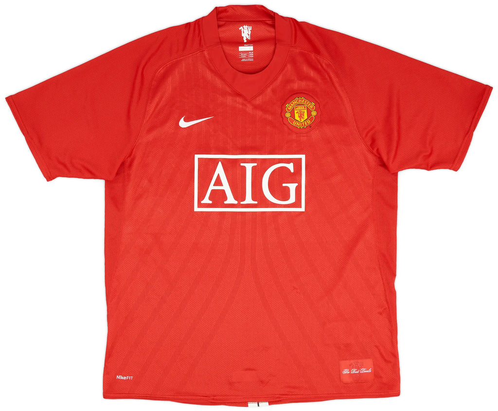 07/08 Manchester United Home Jersey - Ronaldo