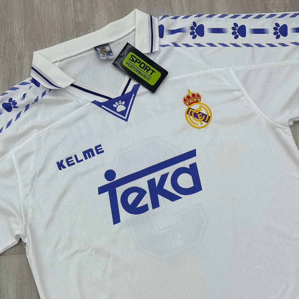 1996/97 Real Madrid Home Jersey - R. Carlos