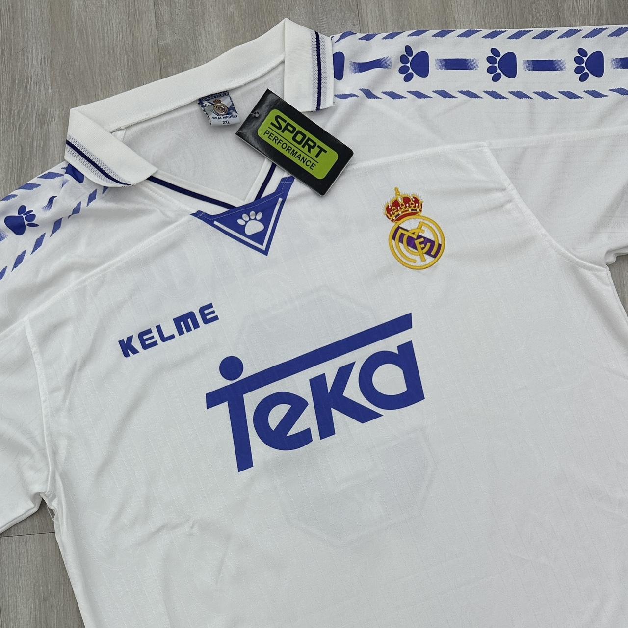 1996/97 Real Madrid Home Jersey - R. Carlos