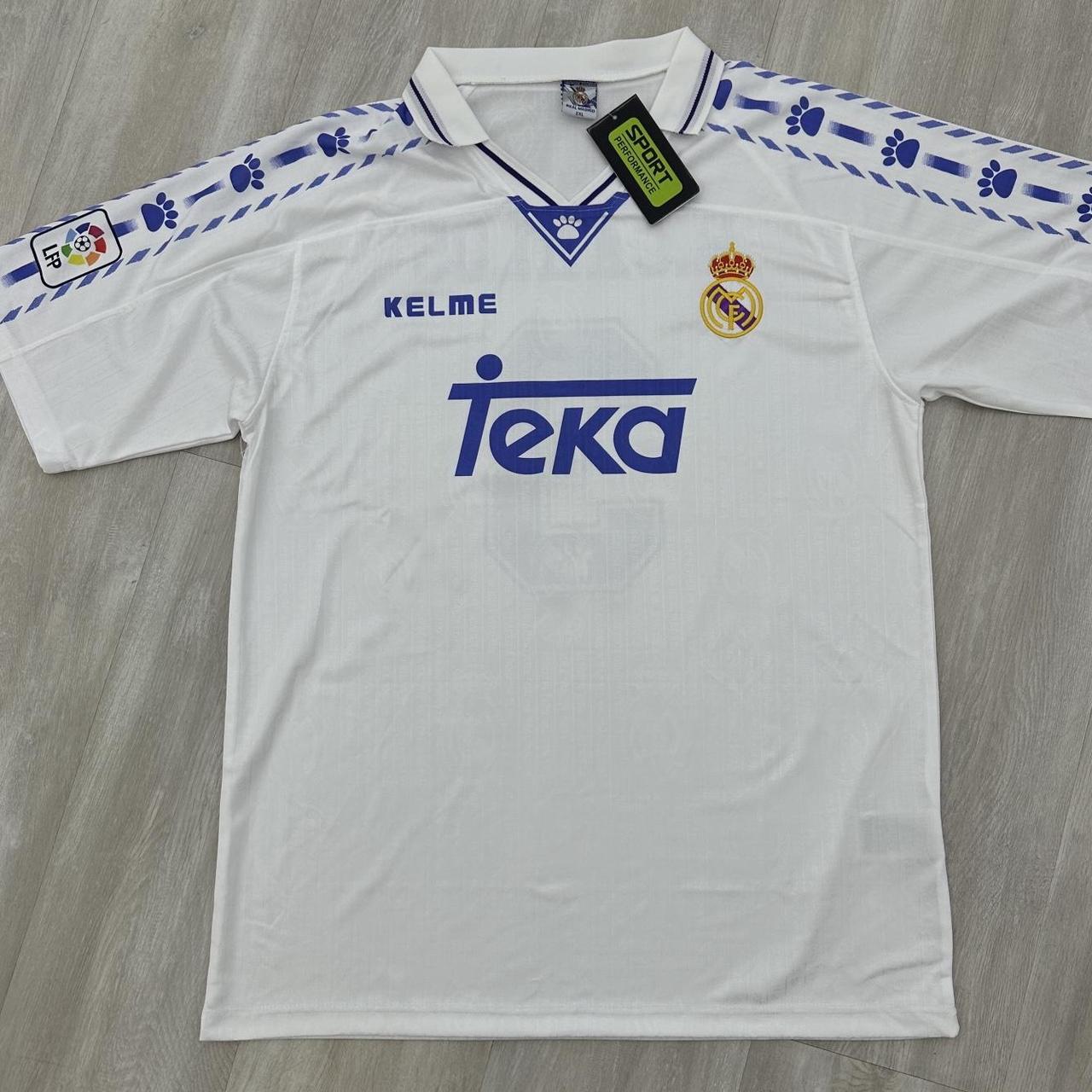 1996/97 Real Madrid Home Jersey - R. Carlos