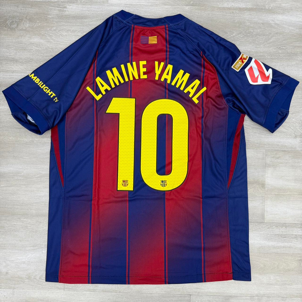 25/26 Barcelona Home Jersey - Lamine Yamal