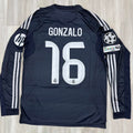 25/26 Real Madrid Long Sleeve Away Jersey - Gonzalo