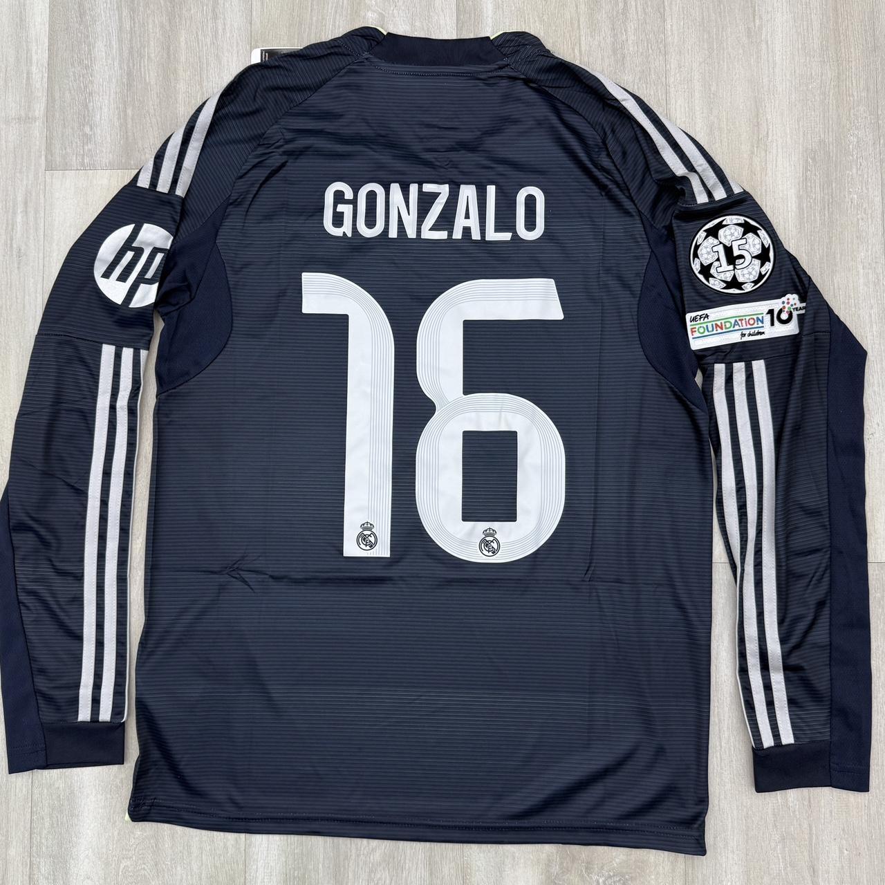 25/26 Real Madrid Long Sleeve Away Jersey - Gonzalo