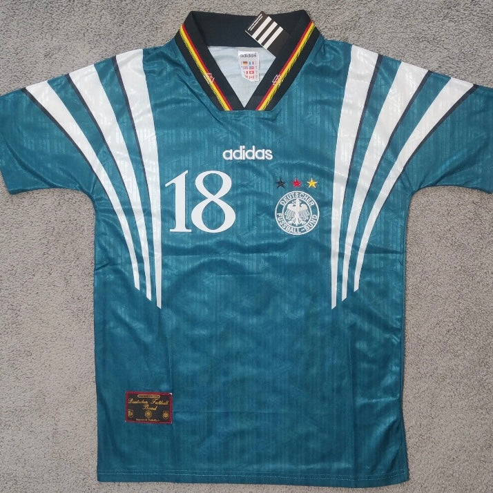 1996 Germany Away Jersey - Klinsmann