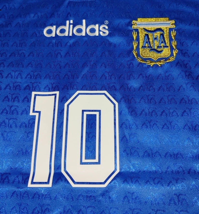 1994 FIFA World Cup Argentina Home Jersey - Maradona
