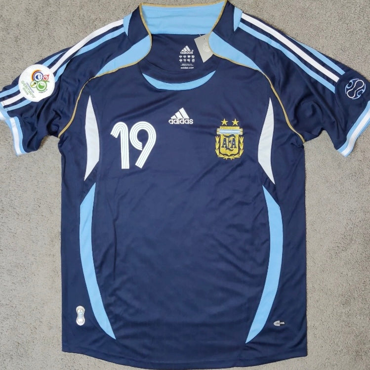 2006 FIFA World Cup Argentina Home Jersey - Messi
