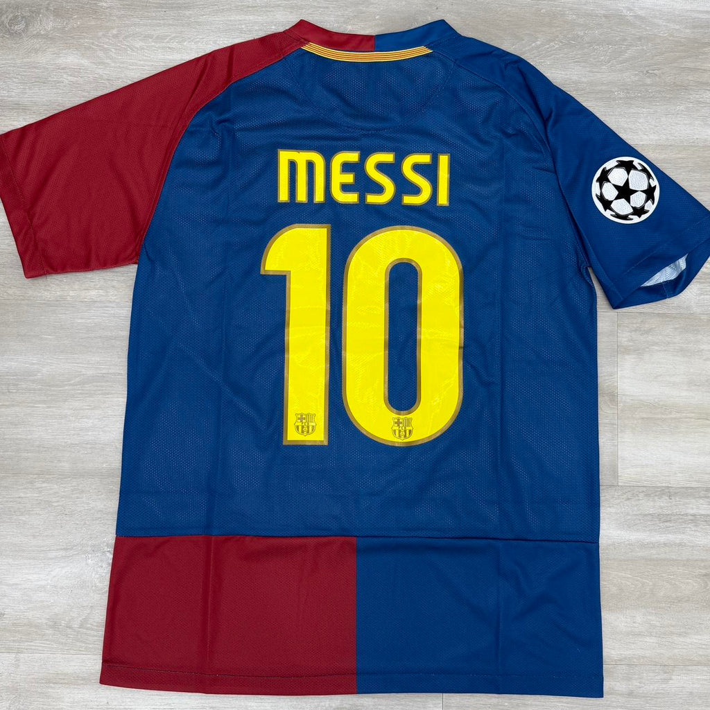 08/09 Barcelona  Champion League Home Jersey - Messi