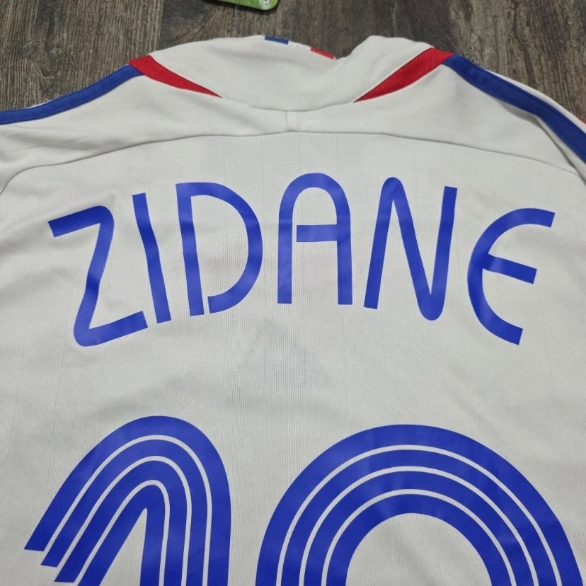 2006 FIFA World Cup France Away Jersey - Zidane