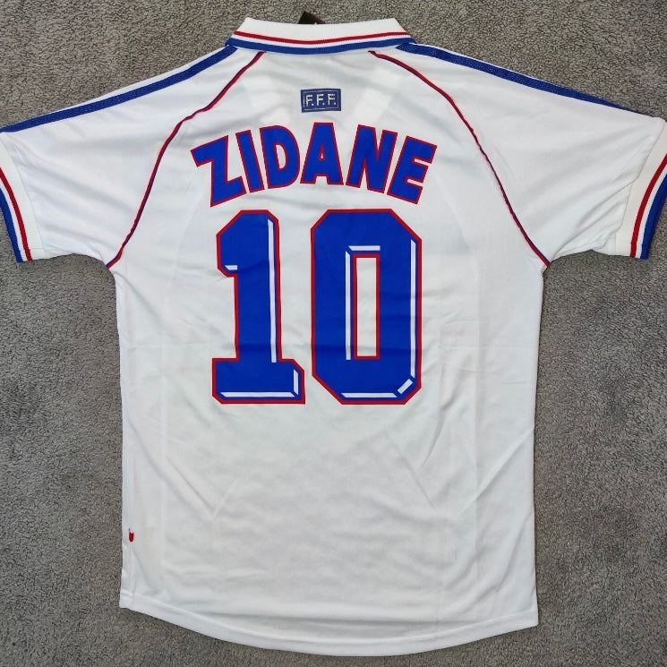 1998 FIFA World Cup France Away Jersey - Zidane