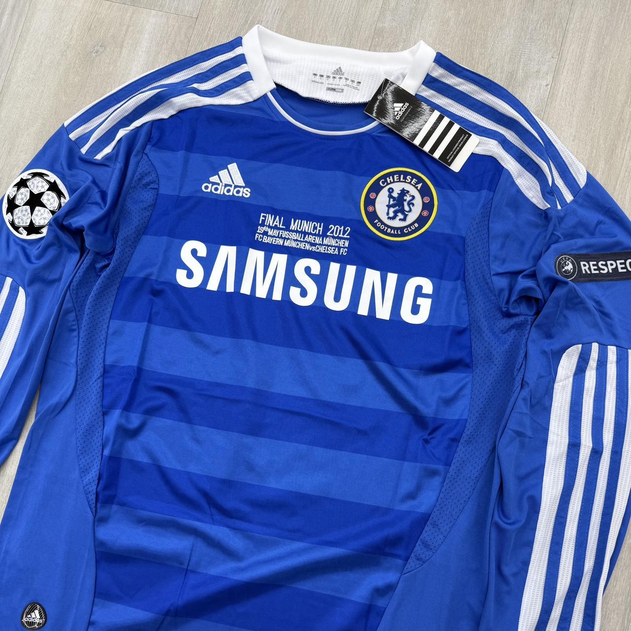 11/12 Chelsea Long Sleeve Home Jersey - Drogba