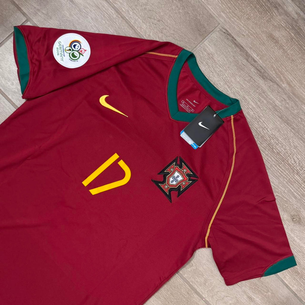 2006 FIFA World Cup Portugal Home Jersey - Ronaldo