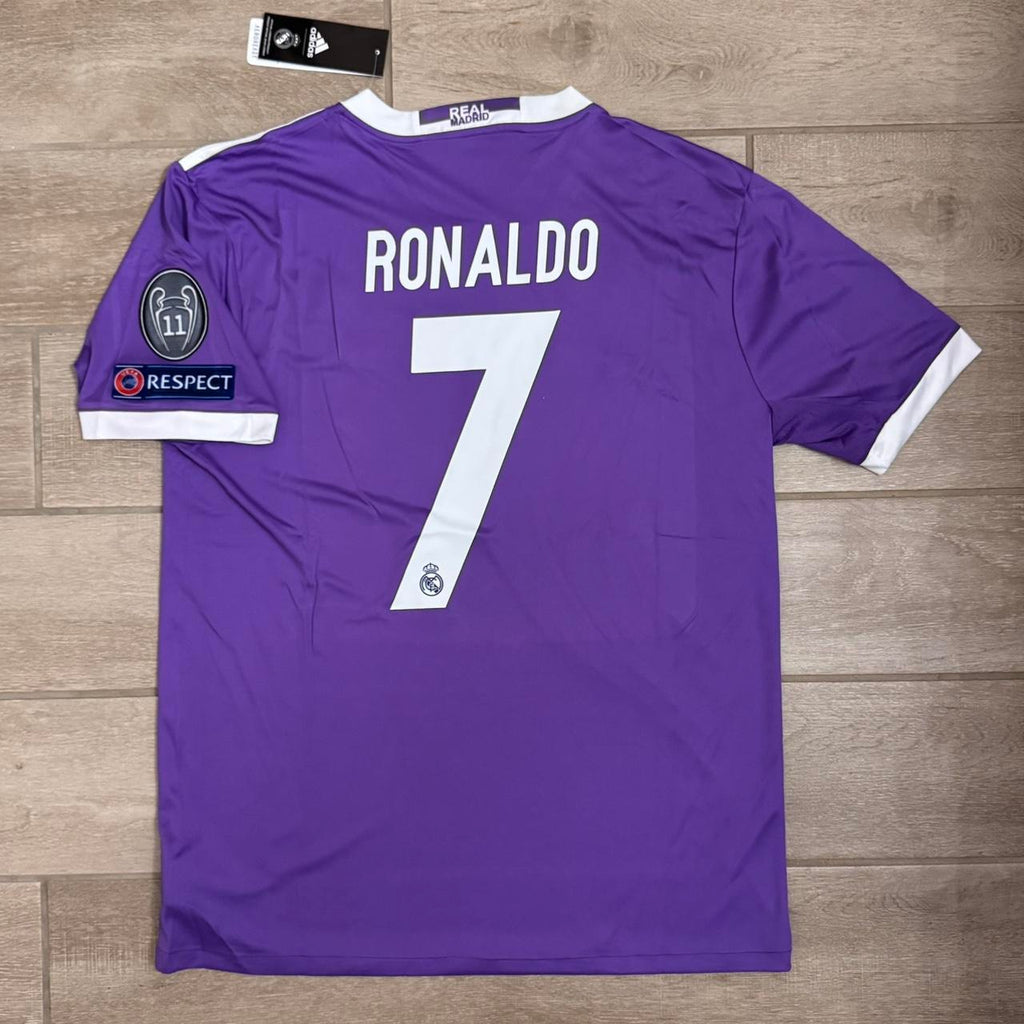 16/17 Real Madrid Away Jersey - Ronaldo