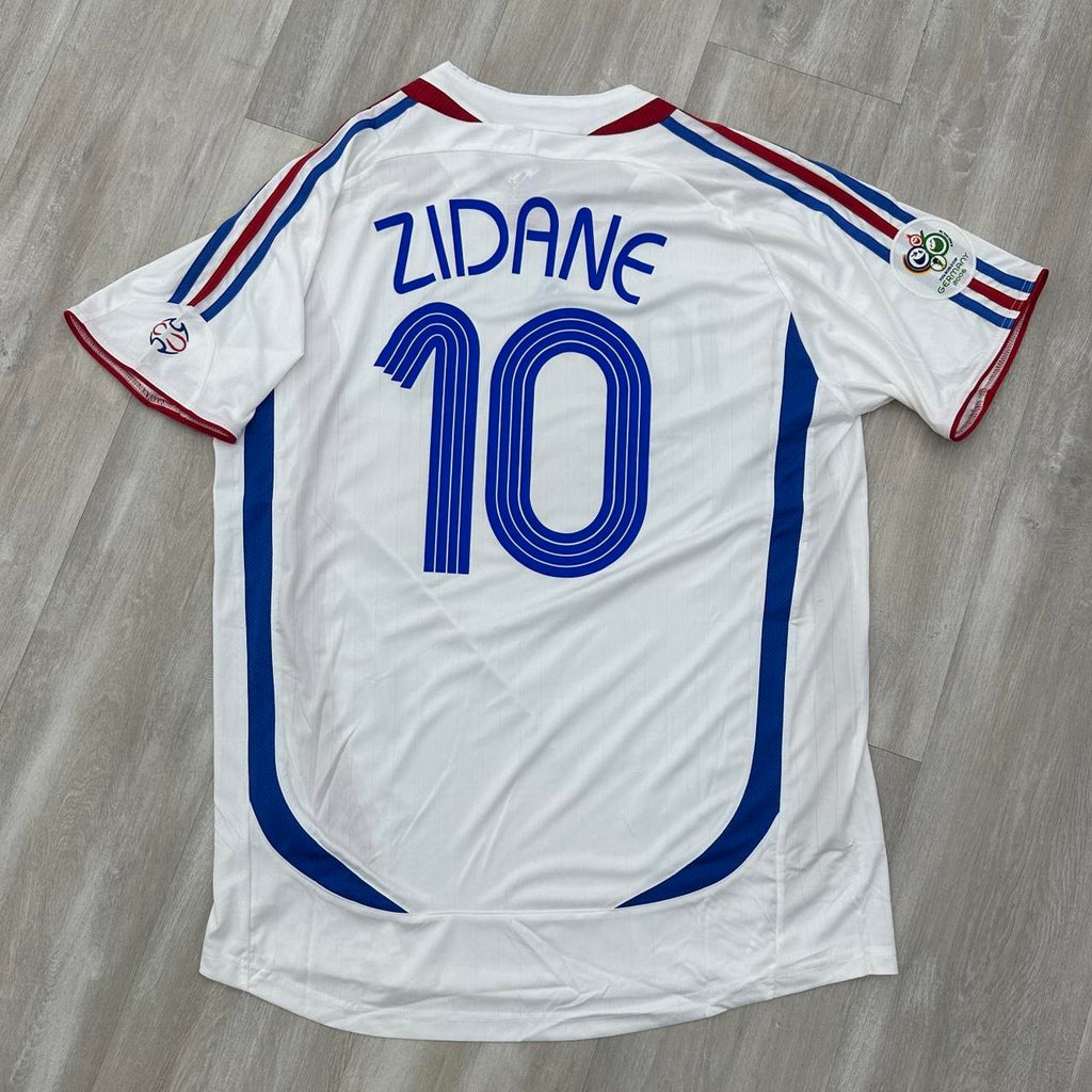 2006 FIFA World Cup France Away Jersey - Zidane