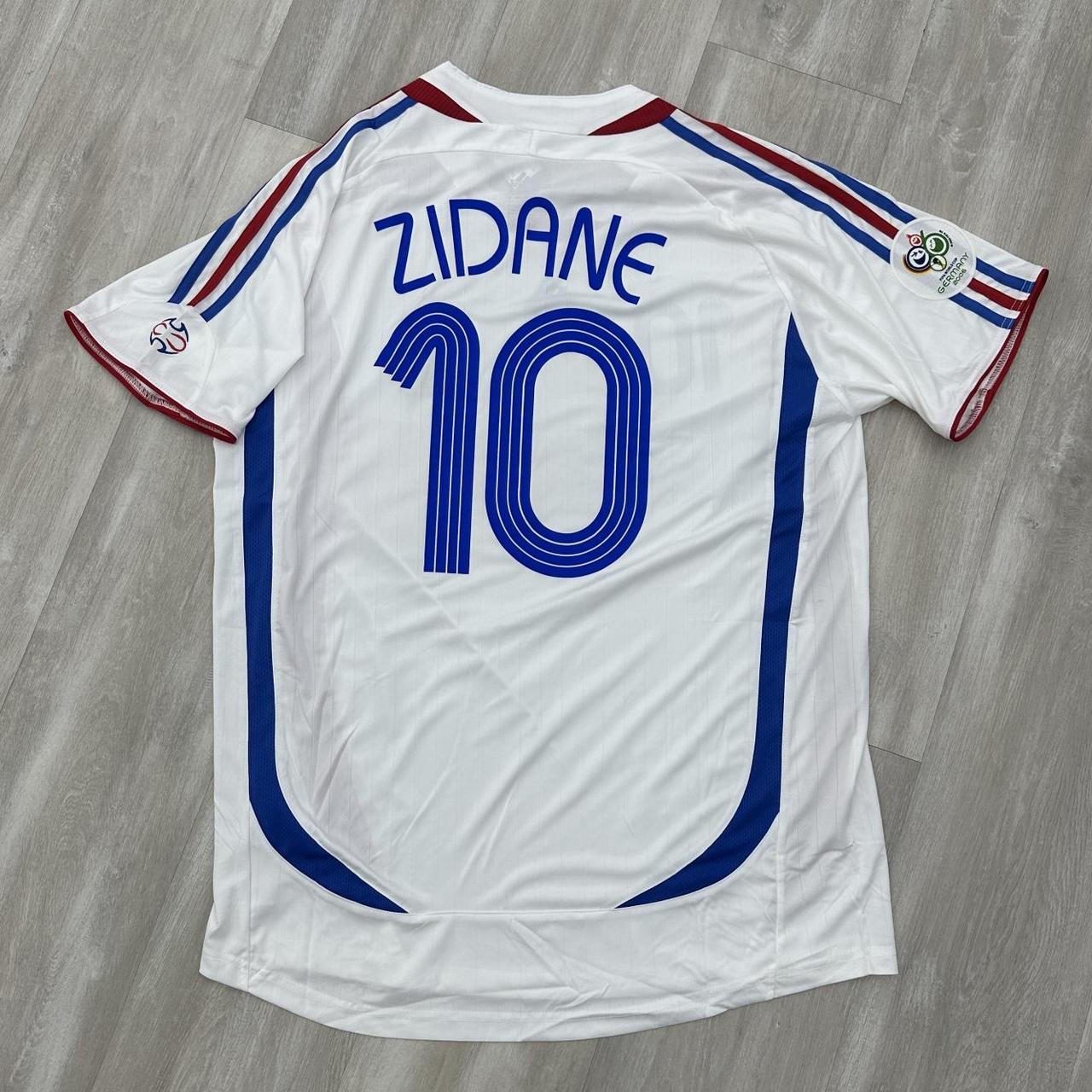 2006 FIFA World Cup France Away Jersey - Zidane