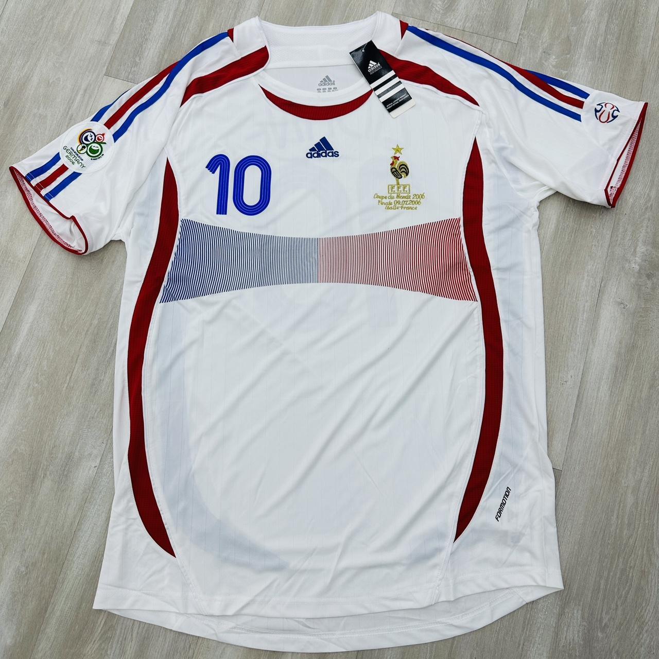2006 FIFA World Cup France Away Jersey - Zidane