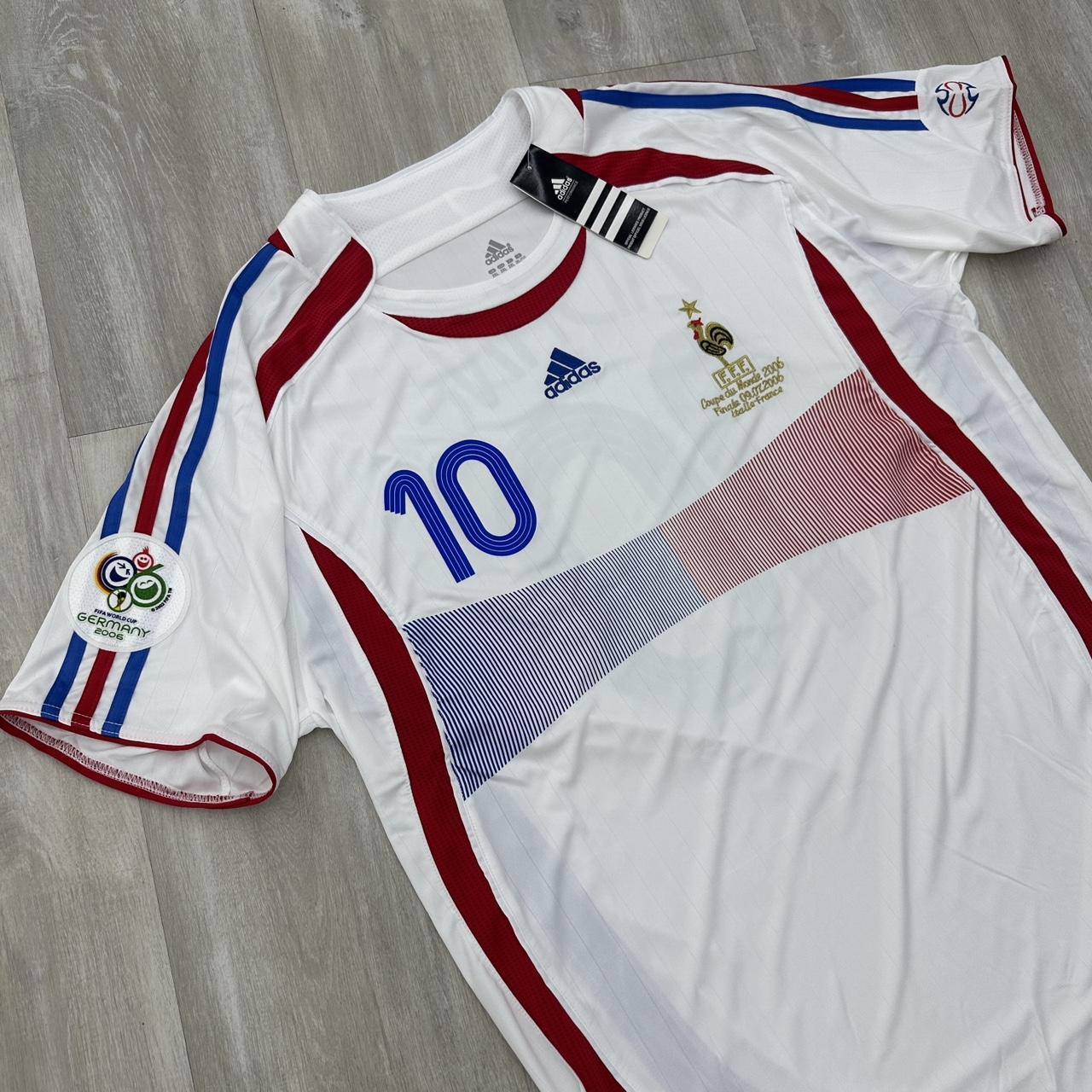 2006 FIFA World Cup France Away Jersey - Zidane