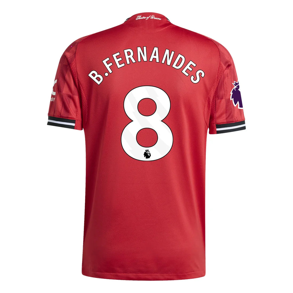 25/26 Manchester United Home Jersey - B. Fernandes