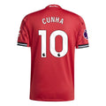 25/26 Manchester United Home Jersey - Cunha